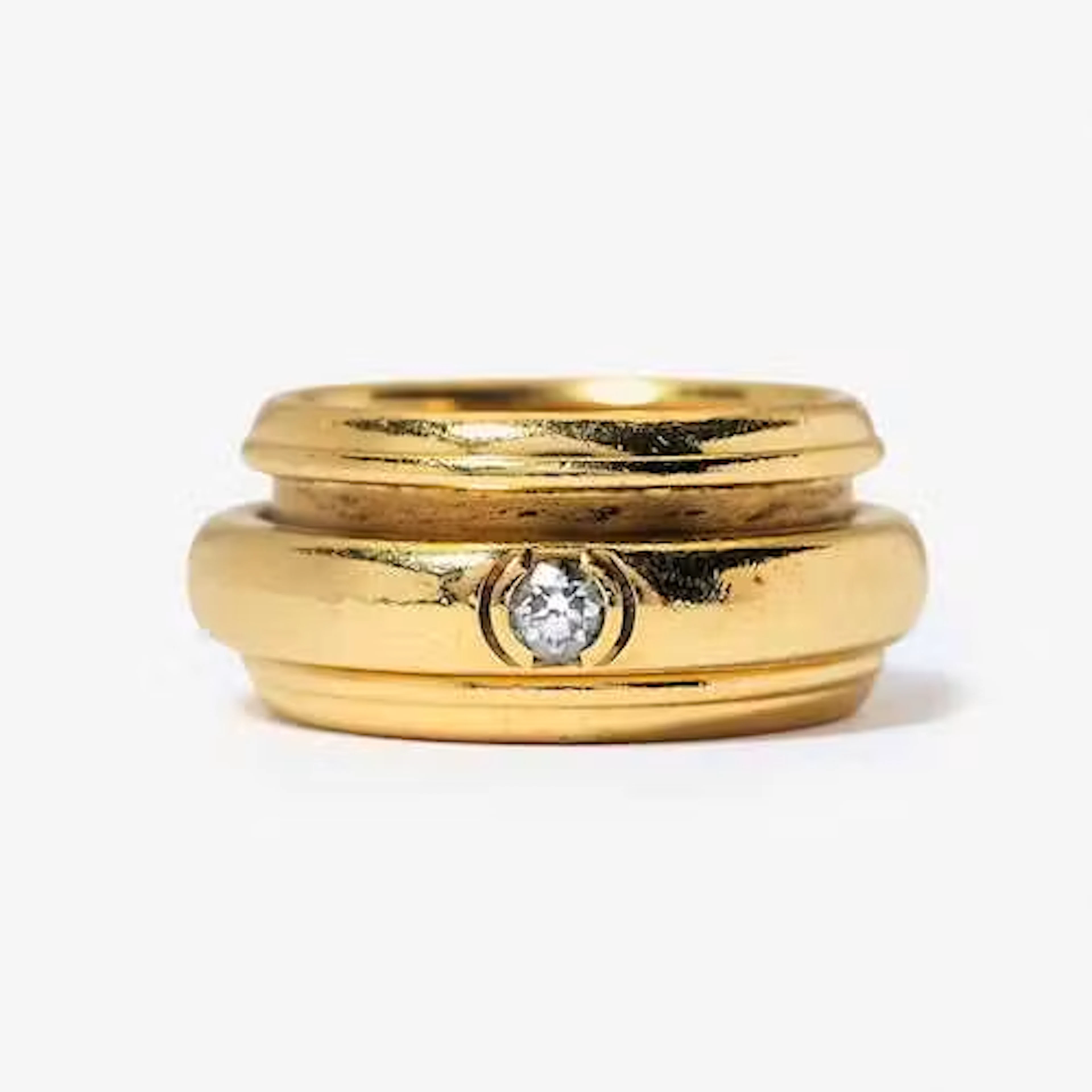 GOLD AND DIAMOND RING, PIAGET