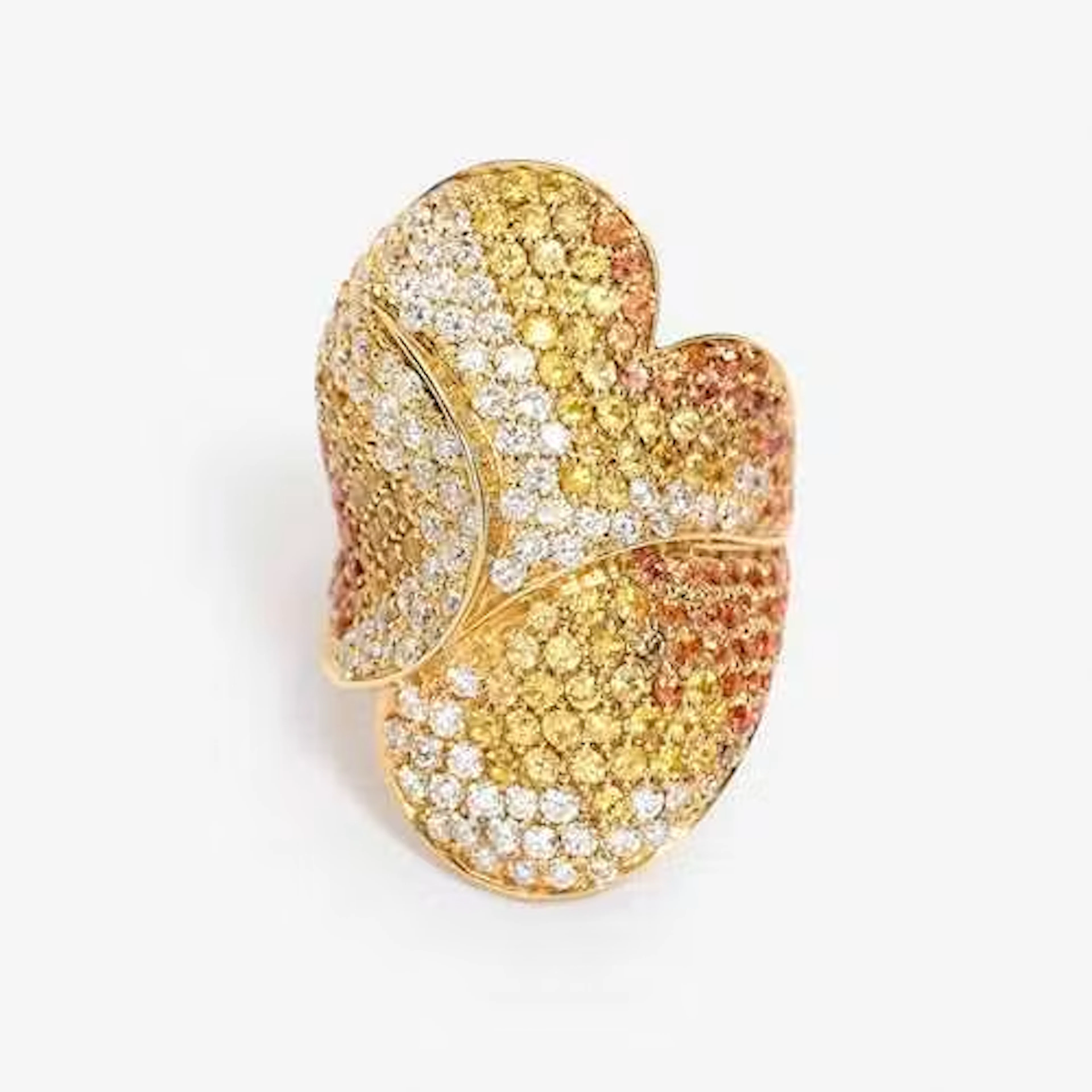 SAPPHIRE AND DIAMOND RING, WEMPE