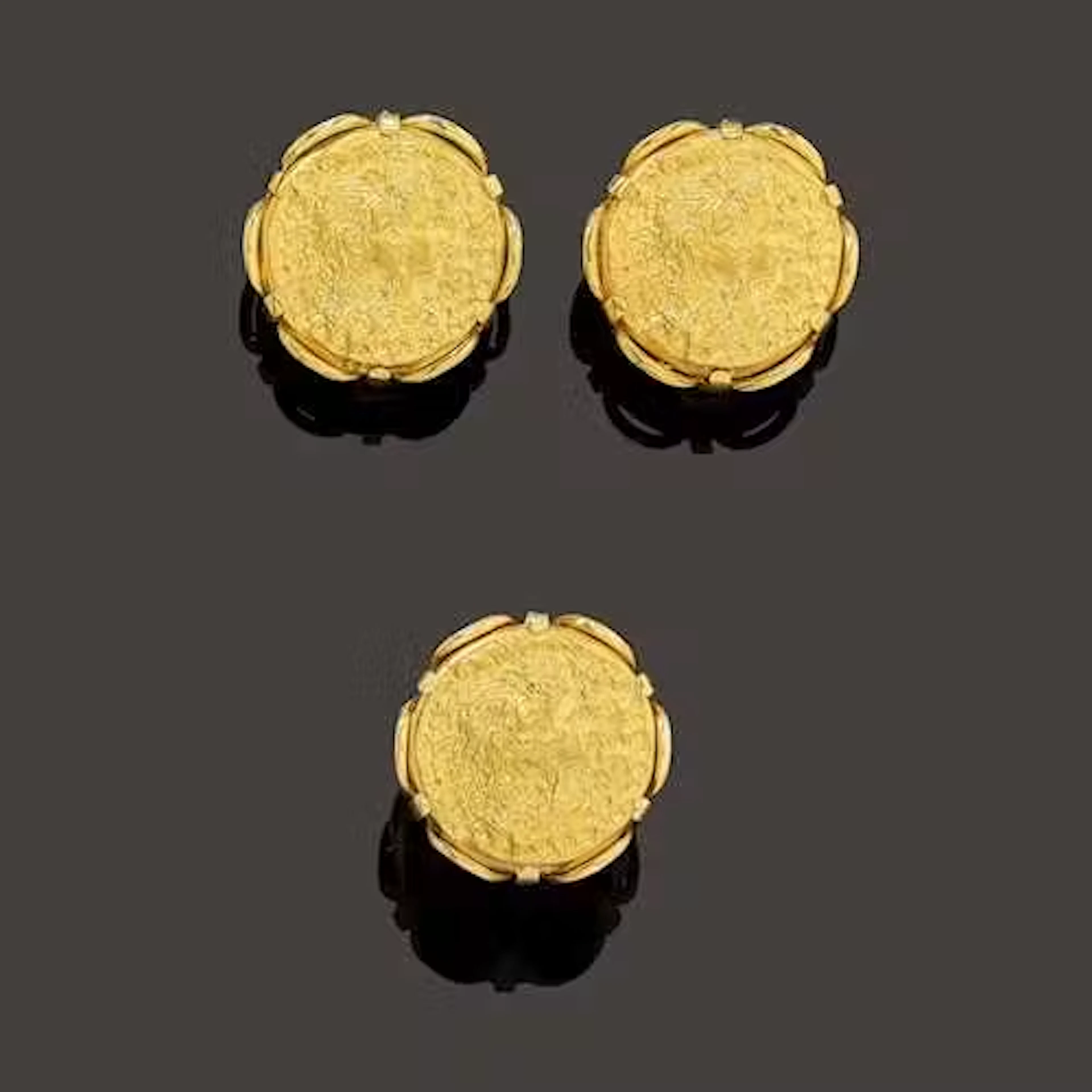 GOLD SET, SALVADOR DALI FOR PIAGET, 1966