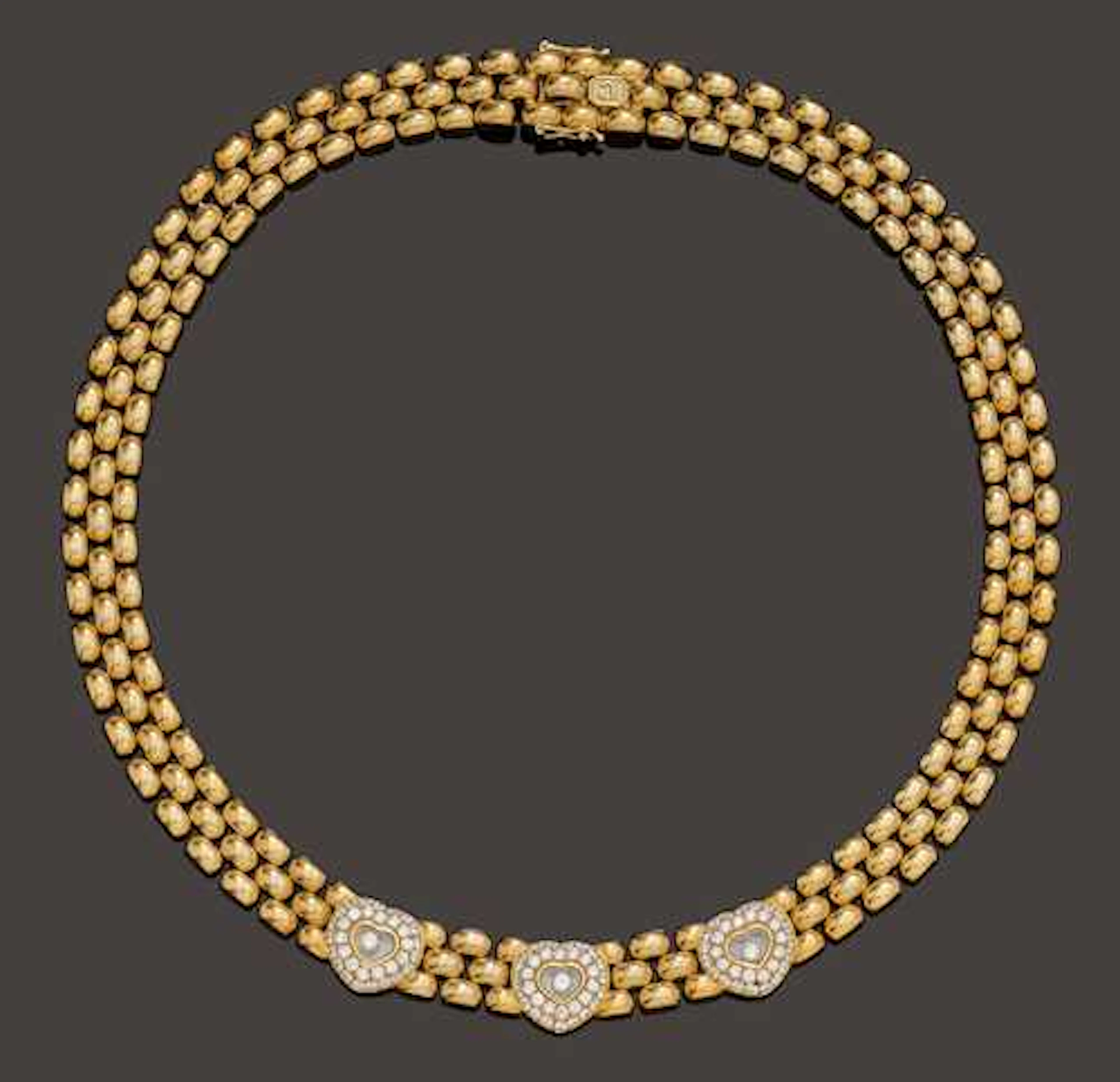 GOLD AND DIAMOND NECKLACE, CHOPARD