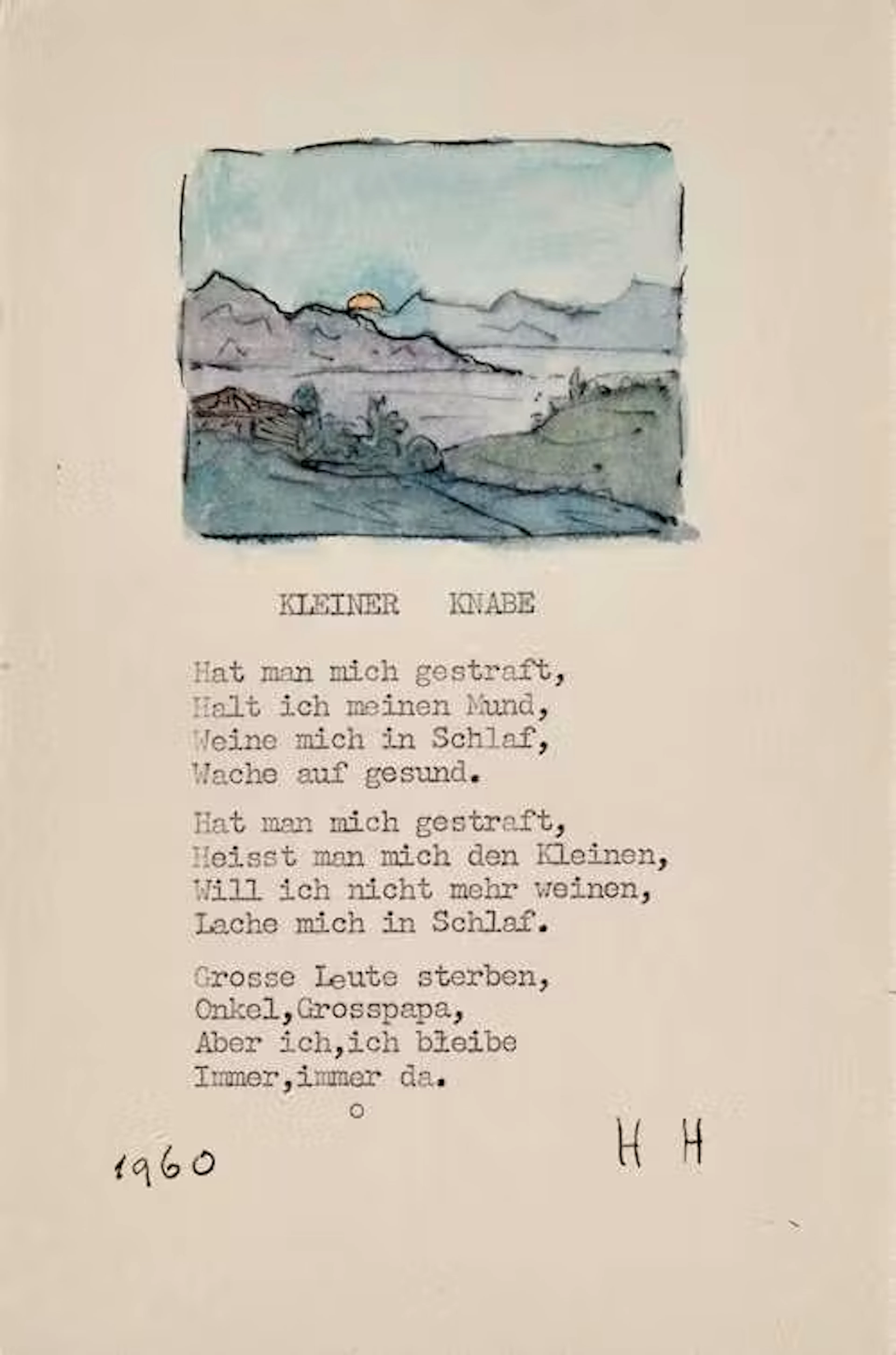 Hesse, Hermann, Schriftsteller (1877-1962).