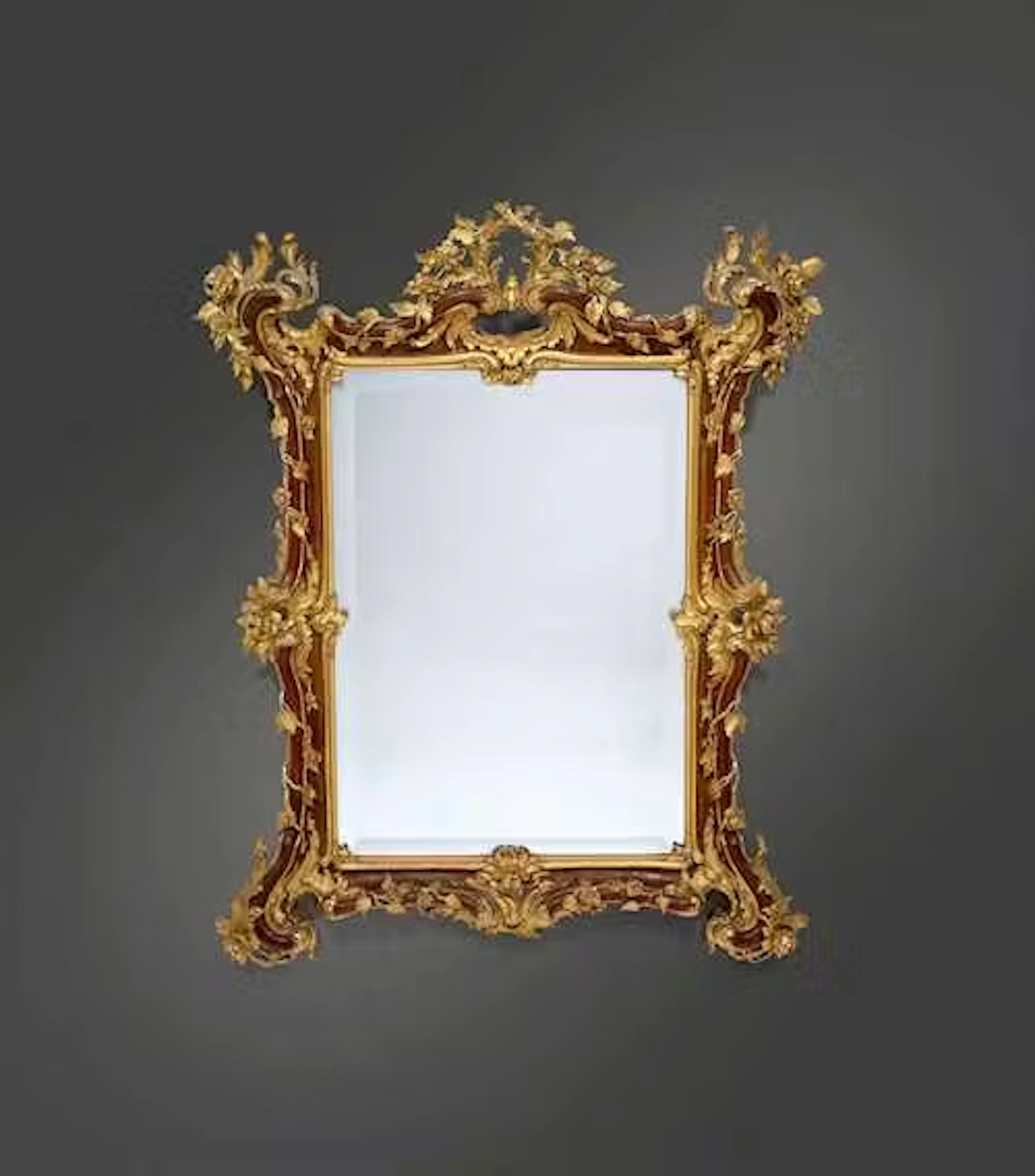 LARGE CARVED MIRROR