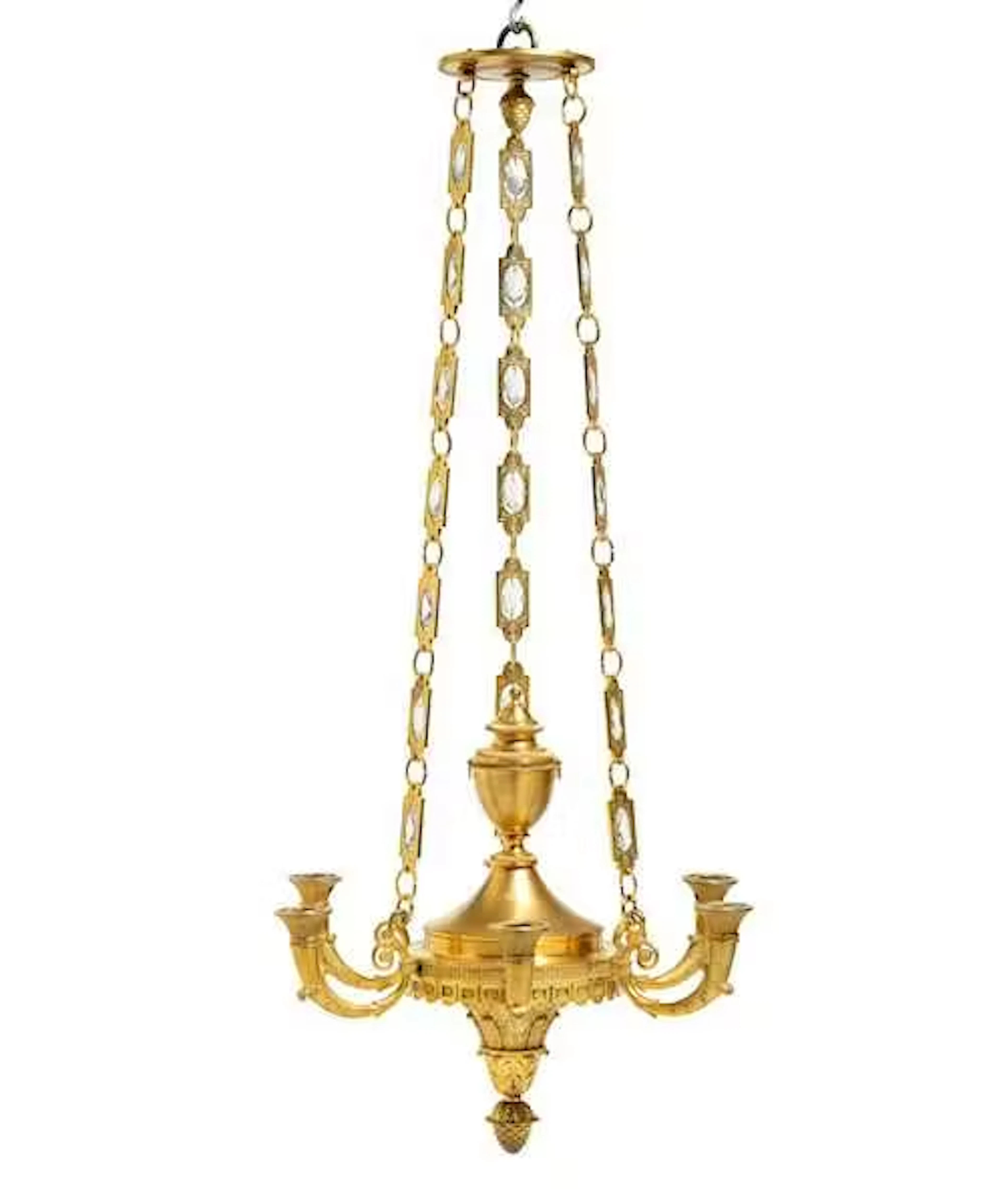 A CEILING CHANDELIER