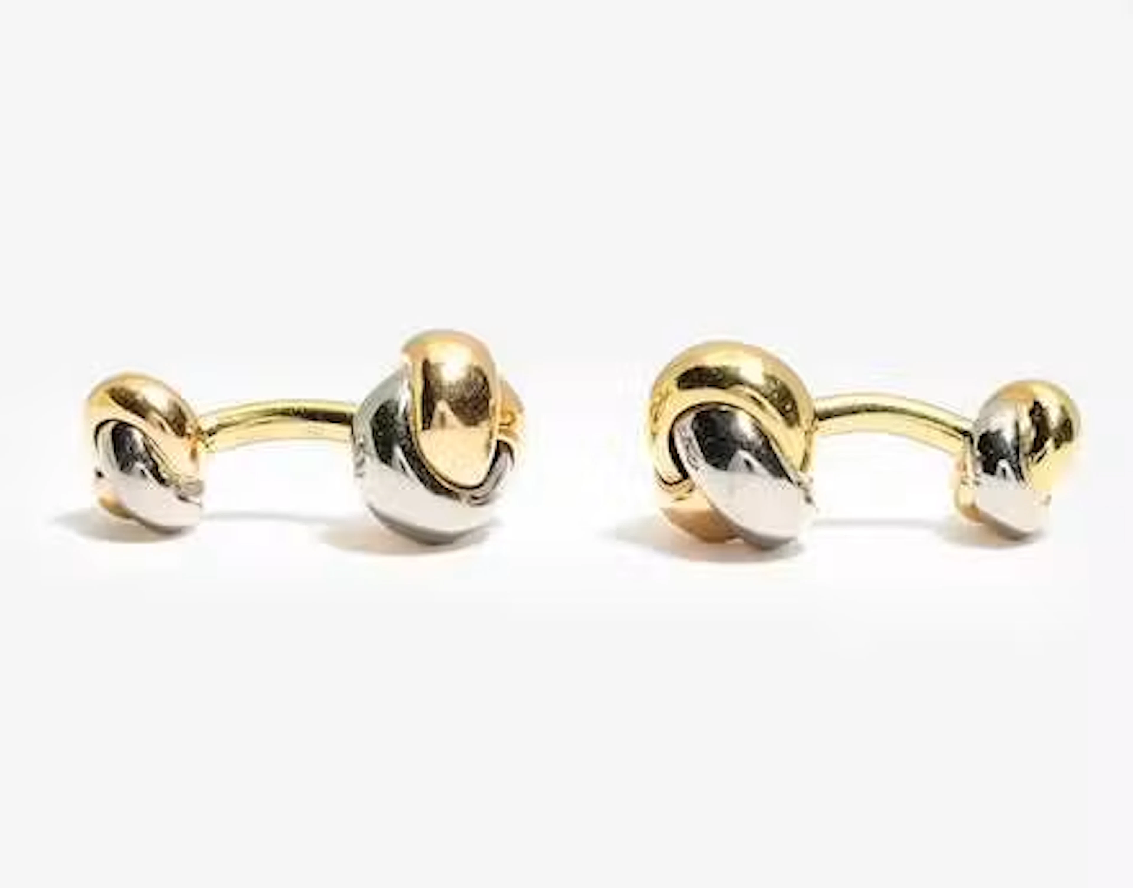 GOLD CUFFLINKS, CARTIER
