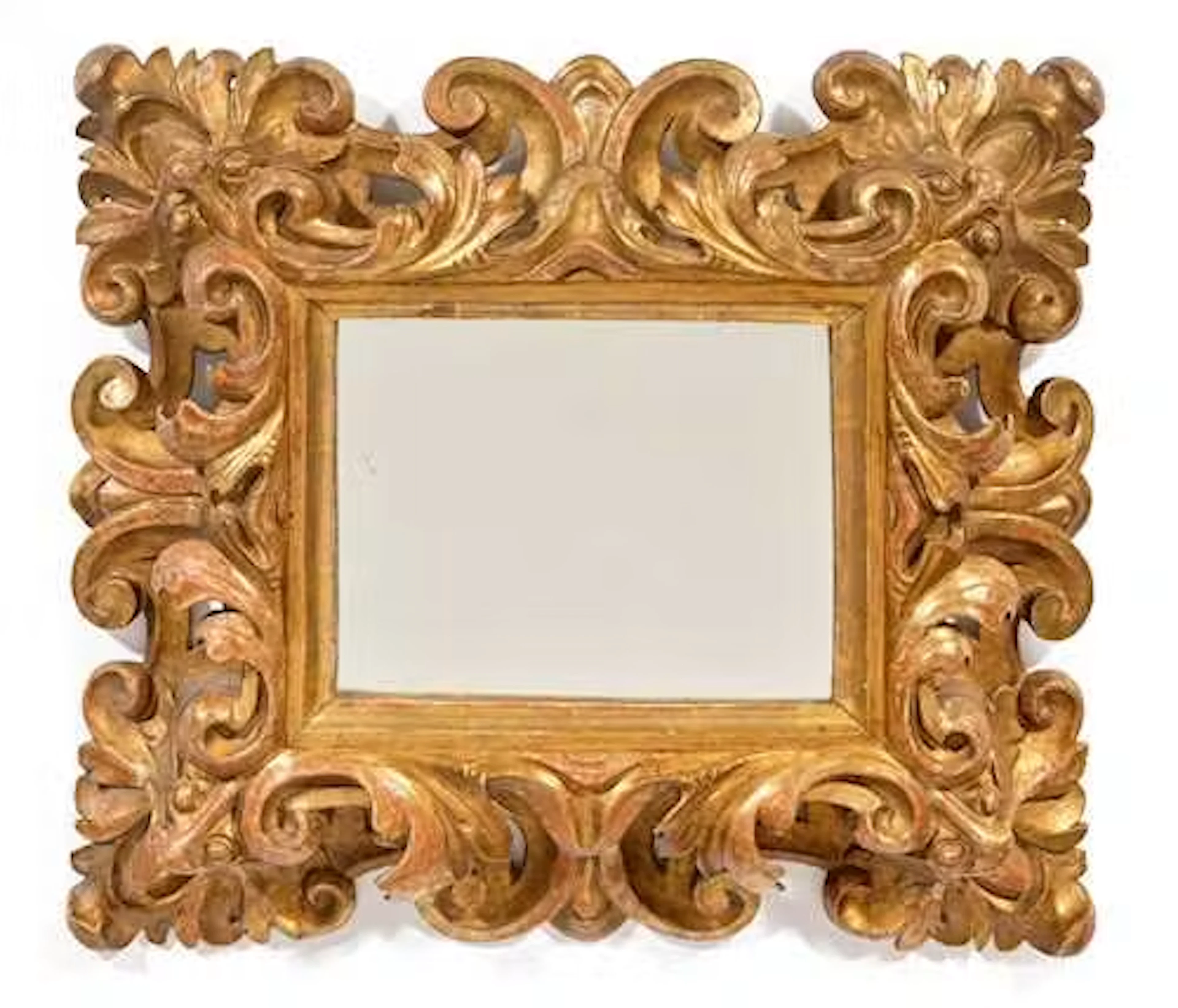 CARVED FRAME AS A MIRROR