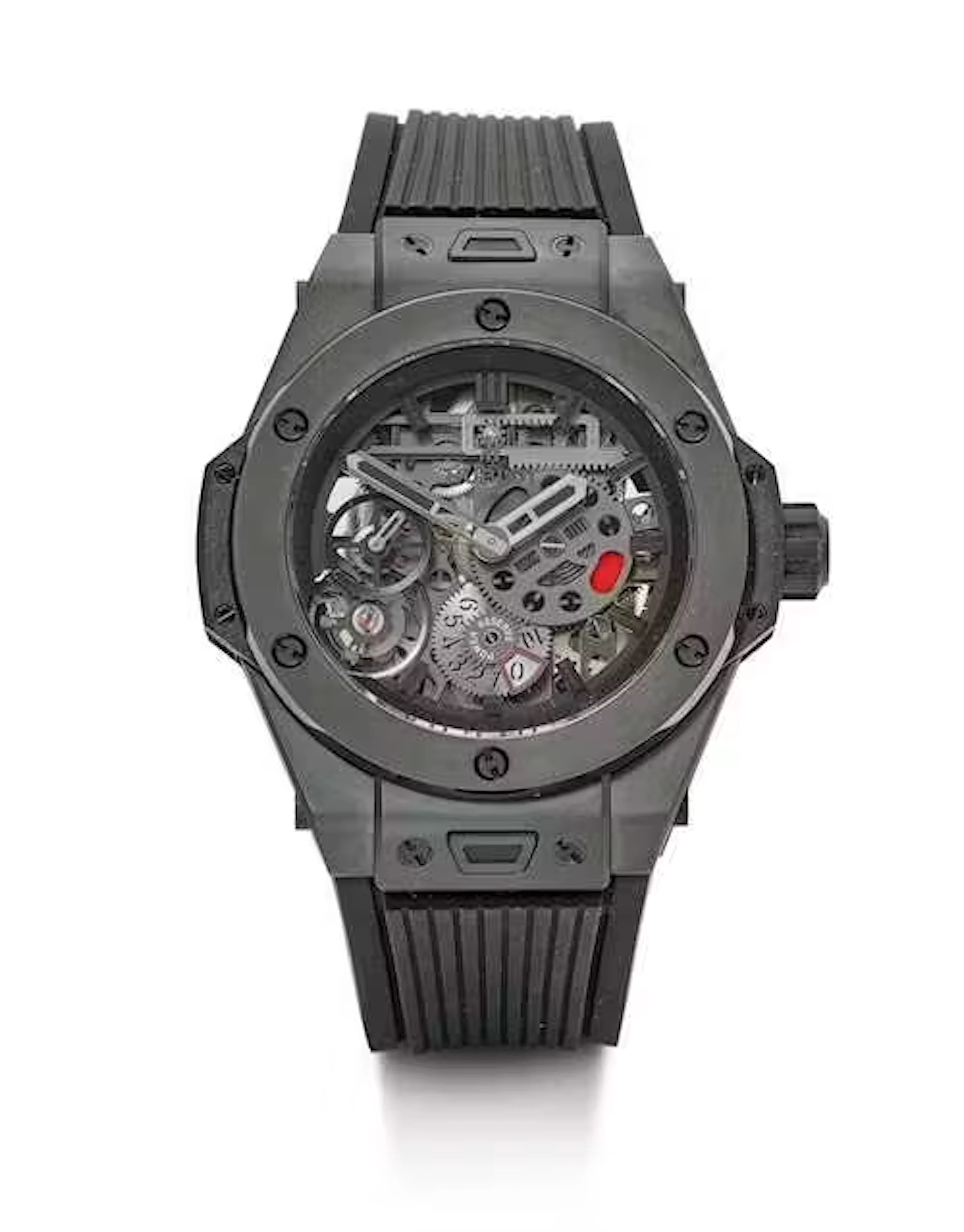 Hublot, limited-edition “Big Bang MECA 10” with a 10-day power reserve.