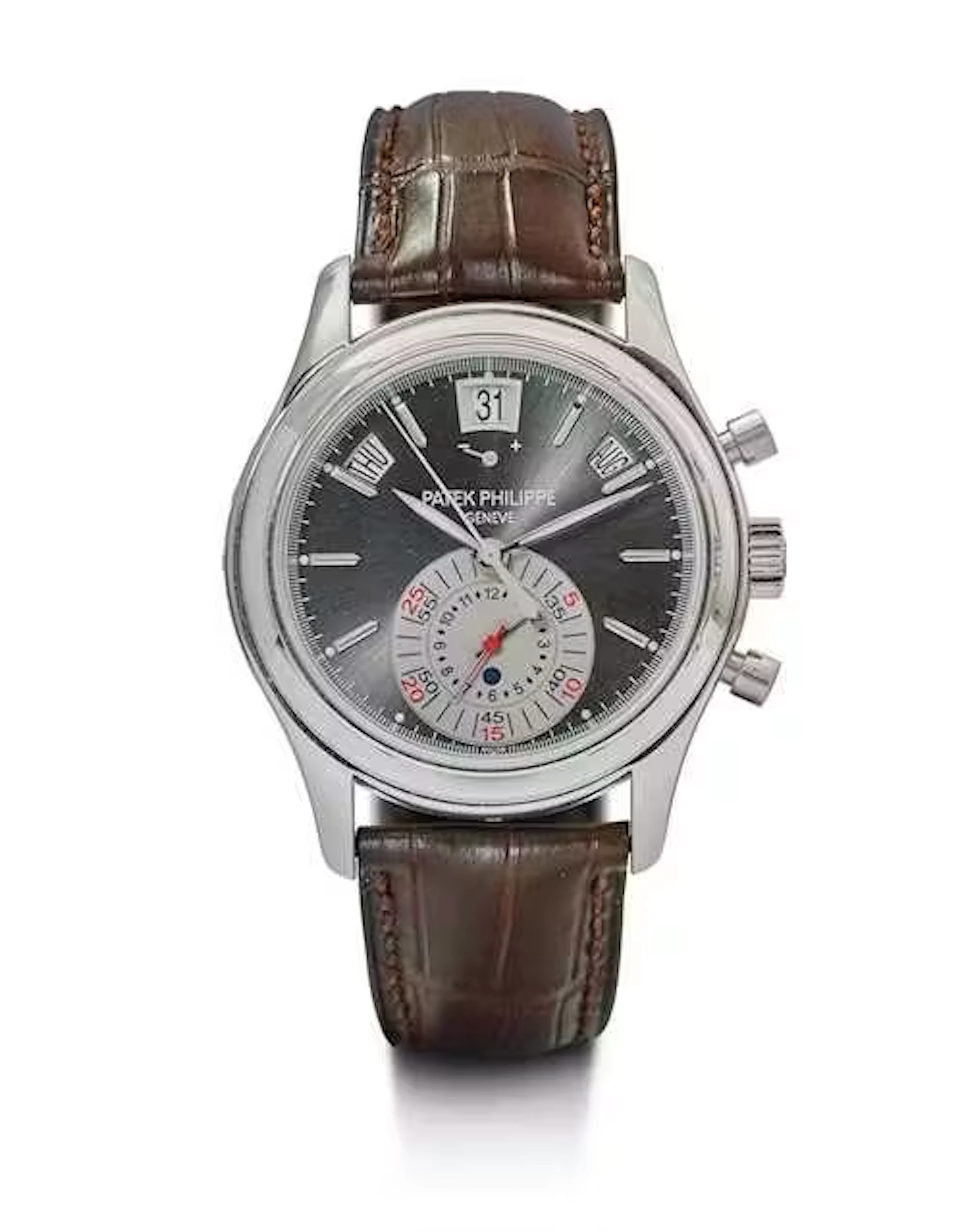 Patek Philippe, very attractive and rare chronograph with annual calendar