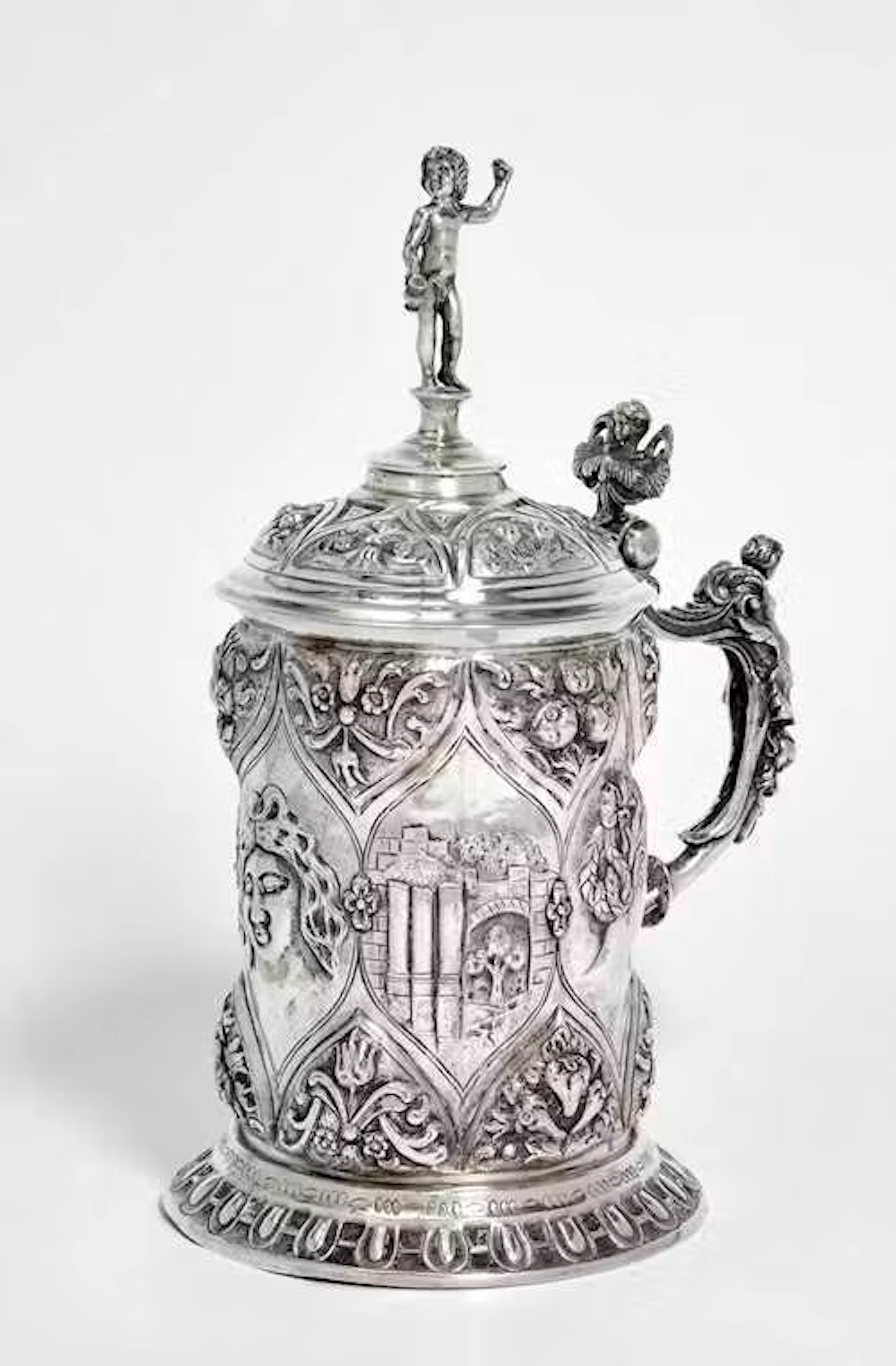 HISTORISTIC LIDDED TANKARD