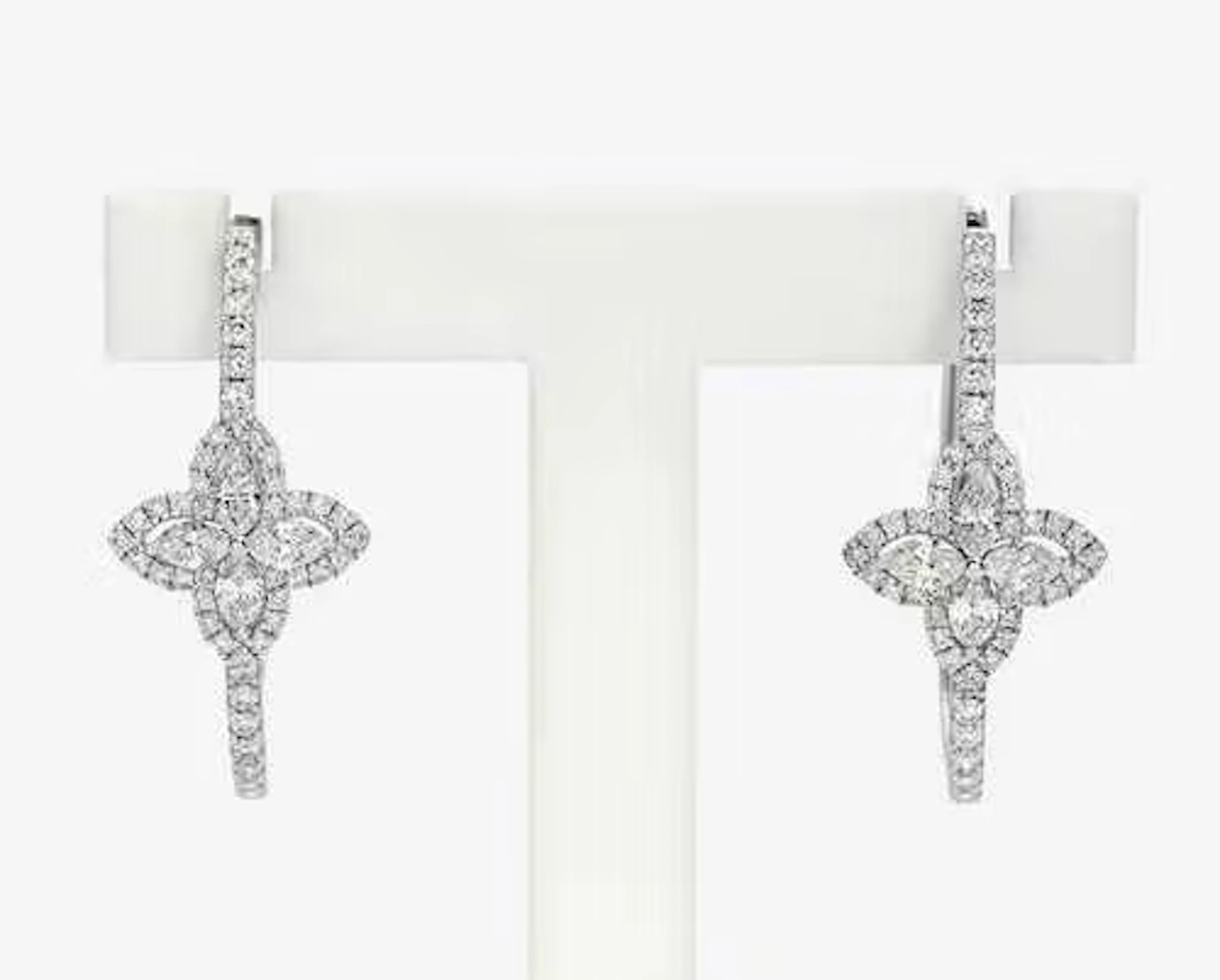 DIAMOND EAR PENDANTS