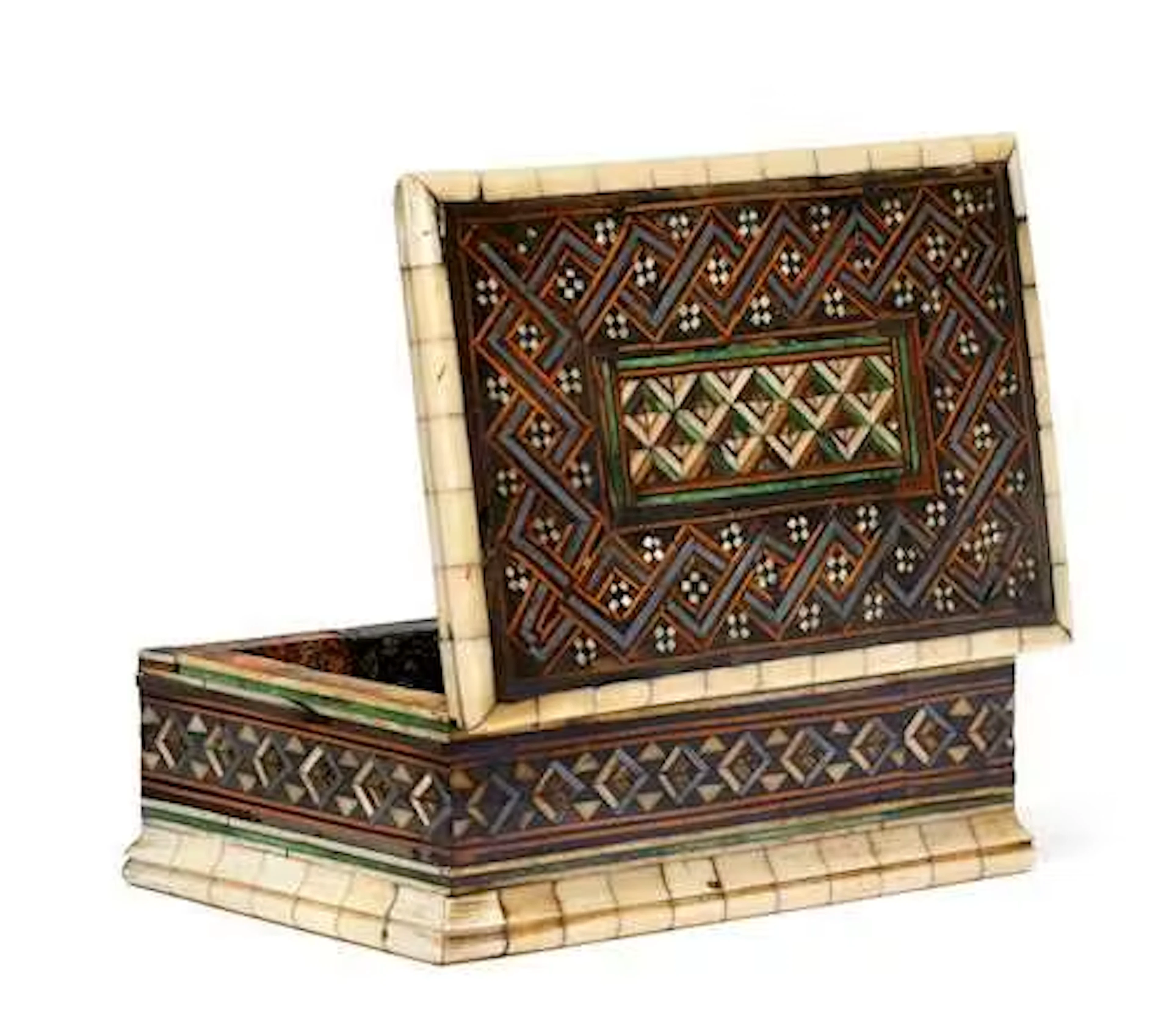 SMALL INLAID CASKET
