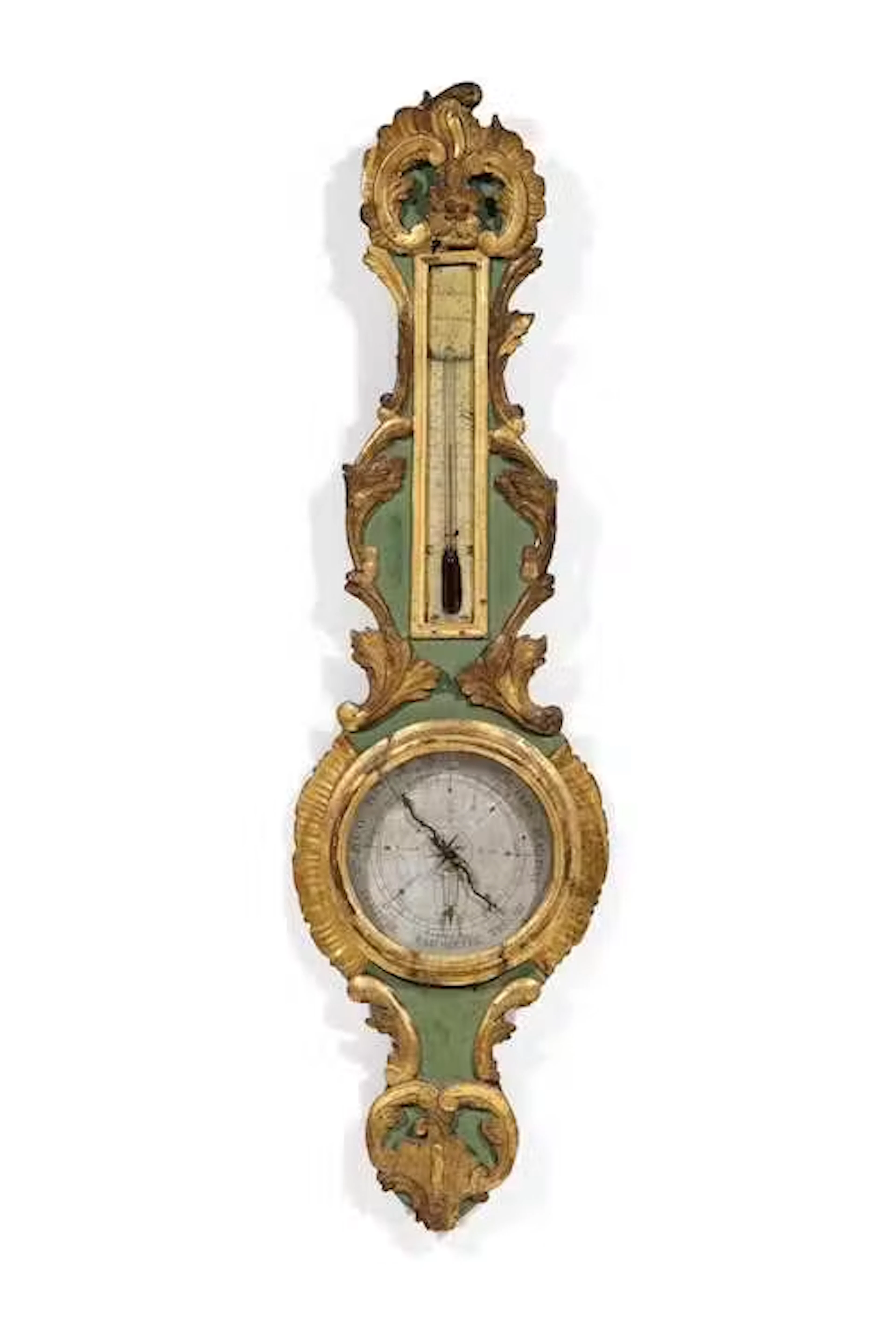 BAROMETER AND THERMOMETER