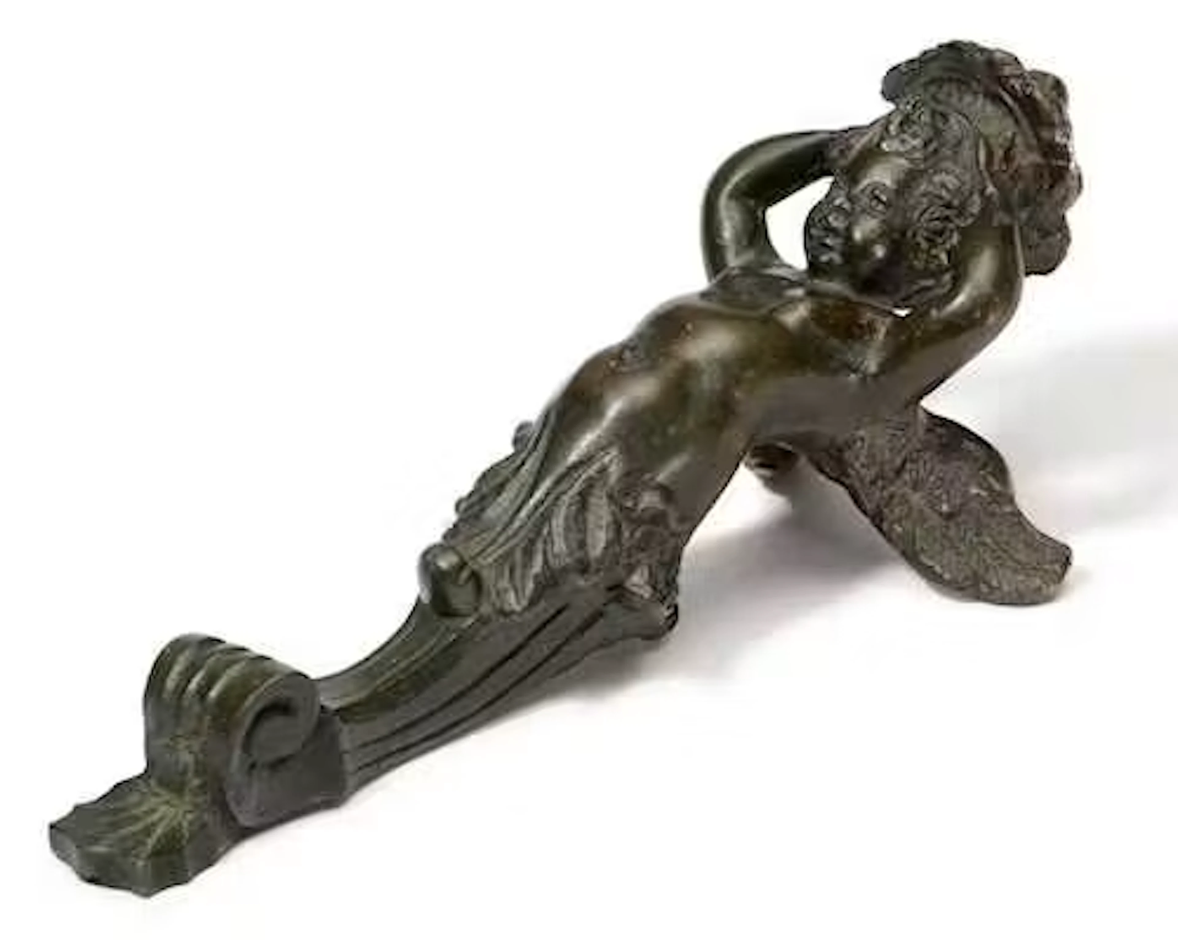 WINGED ANGEL AS A VASE HANDLE - The Embden Collection